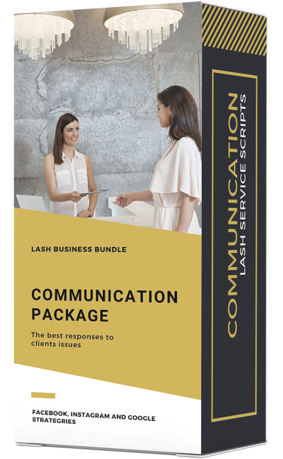 Premium Lashes communication package